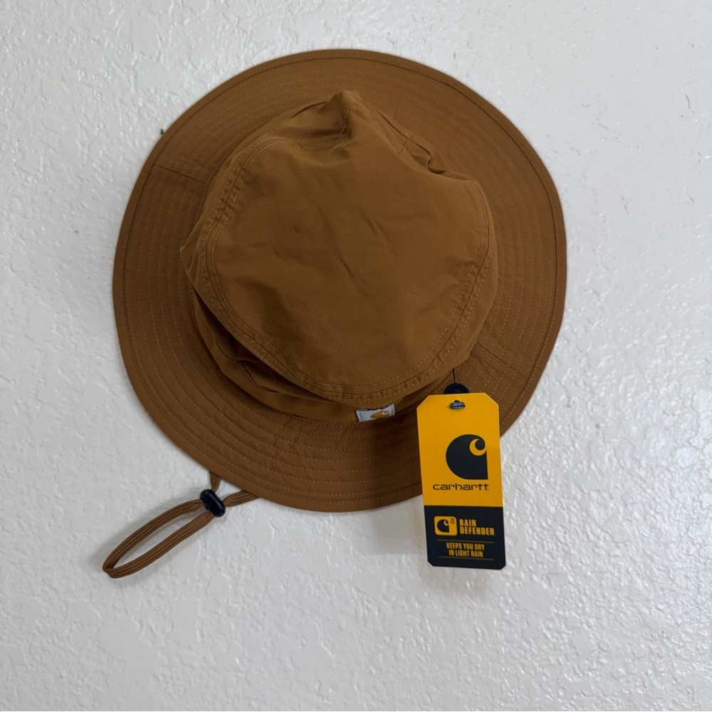 New Carhartt Women's Rain Defender Lightweight Bucket Hat small medium - Picture 6 of 7